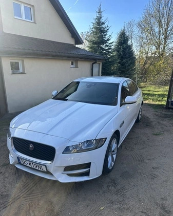 Jaguar XF cena 63000 przebieg: 137000, rok produkcji 2017 z Białystok małe 37